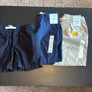Cat & Jack Black and Blue Casual Shorts 3 pair